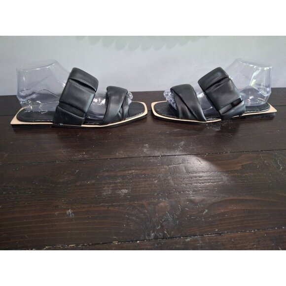 NWOB Circus NY by Sam Edelman Inara Black Flat Sandal/Sz. 7.5M - Picture 4 of 9